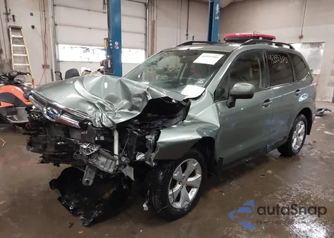 2014 Subaru Forester 2.5I Premium из США, поврежденный, VIN JF2SJAECXEH543056